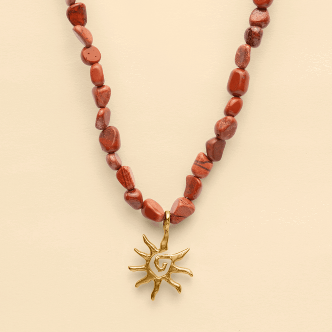 SUN CORAL PENDANT [GOLD] - FRAGMENT STUDIO
