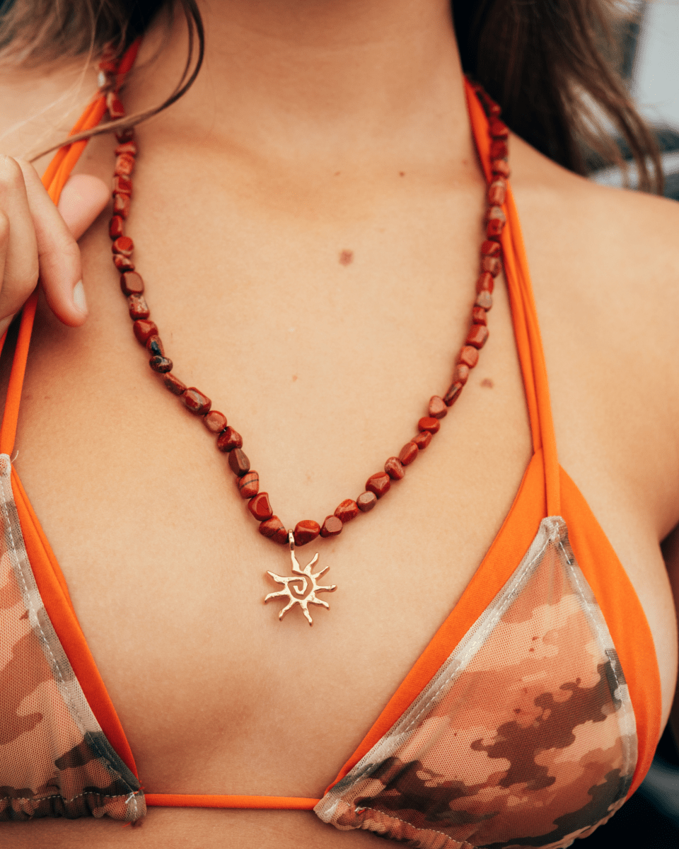 SUN CORAL PENDANT [GOLD] - FRAGMENT STUDIO