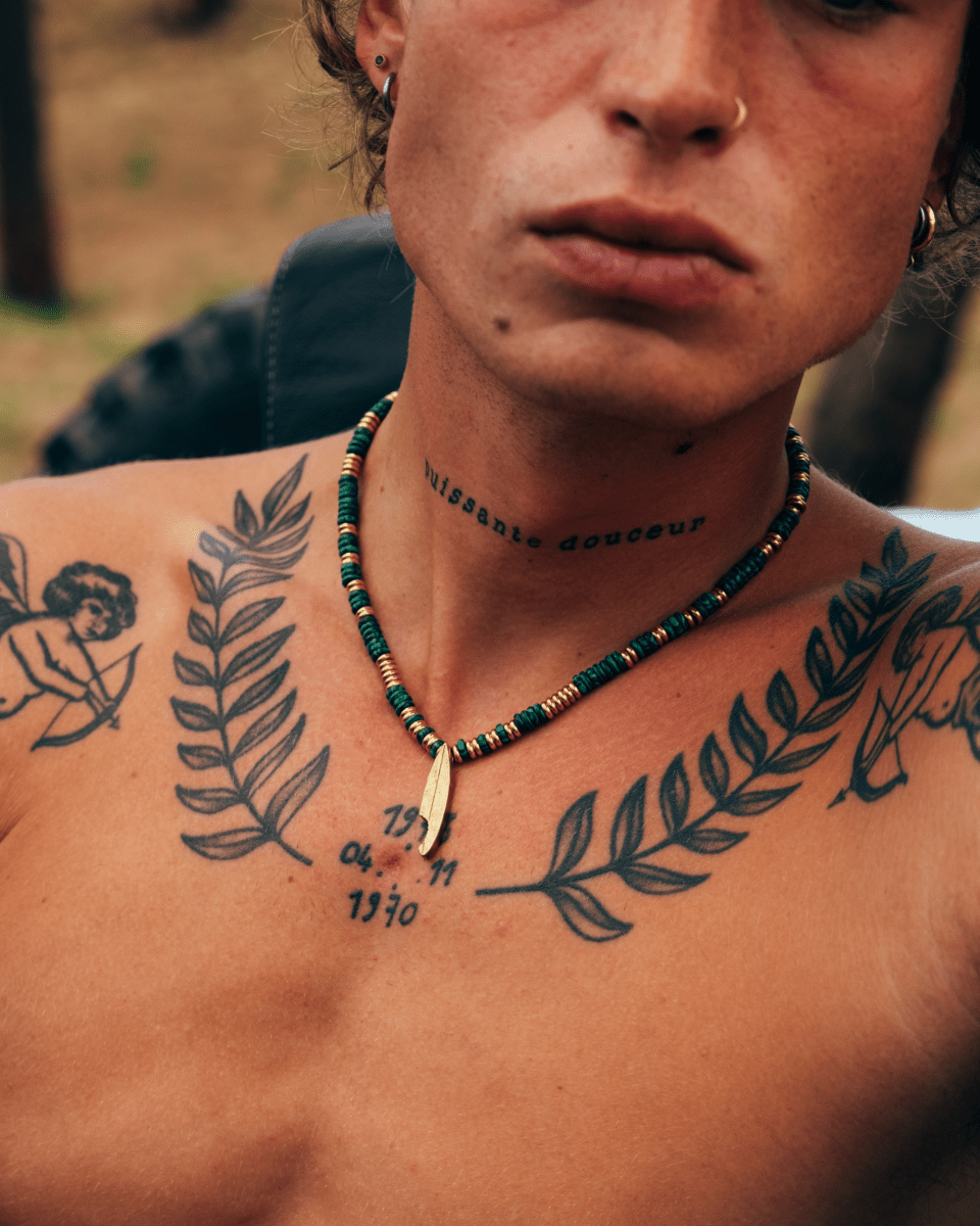 SURFBOARD NECKLACE [GOLD] - FRAGMENT STUDIO