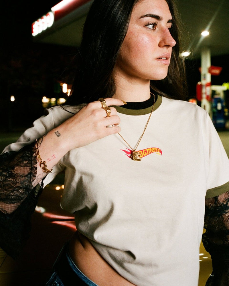 T - SHIRT FLAME RUNNER - FRAGMENT STUDIO