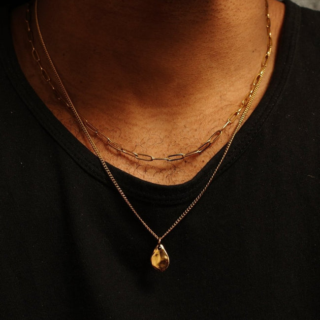 Teardrop Necklace [Gold] - FRAGMENT STUDIO