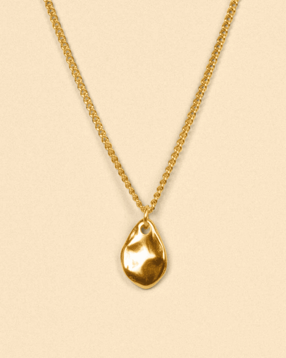 TEARDROP NECKLACE [GOLD] - FRAGMENT STUDIO
