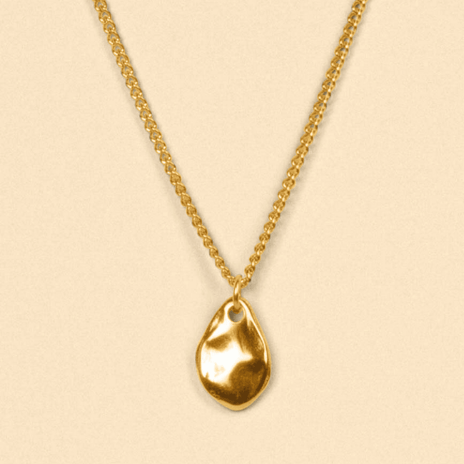 TEARDROP NECKLACE [GOLD] - FRAGMENT STUDIO