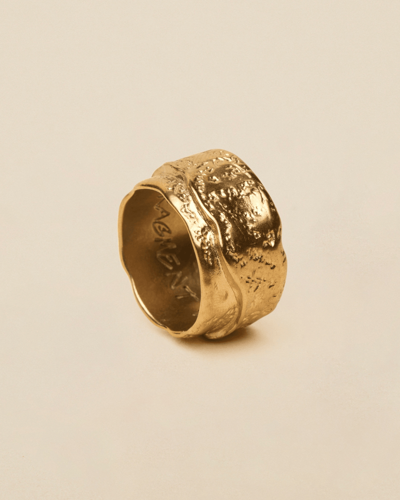 TIDE RING [GOLD] - FRAGMENT STUDIO