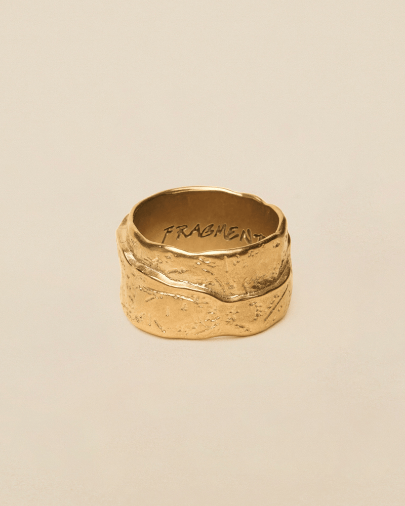 TIDE RING [GOLD] - FRAGMENT STUDIO