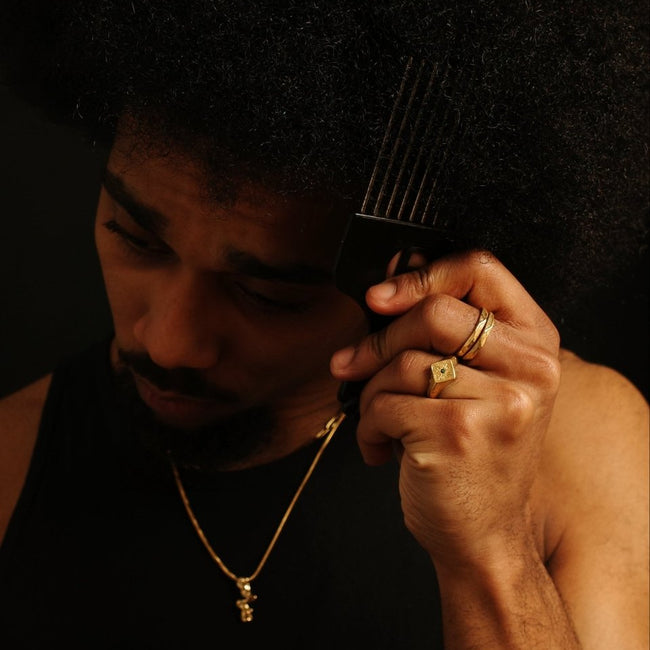 Twin Ring [Gold] - FRAGMENT STUDIO