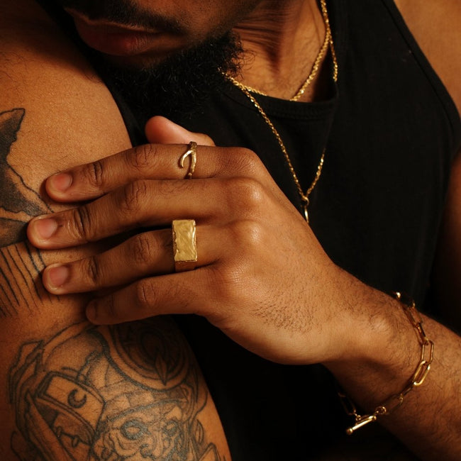 Wire Ring [Gold] - FRAGMENT STUDIO