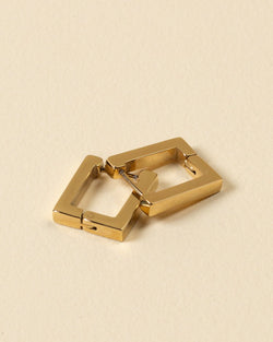 Frame Earring [Gold] - FRAGMENT STUDIO