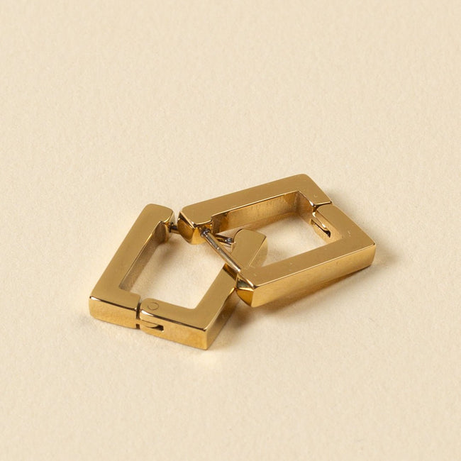 Frame Earring [Gold] - FRAGMENT STUDIO