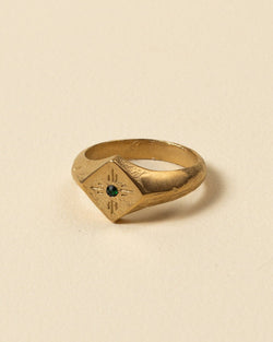 Green Ray Ring [Gold] - FRAGMENT STUDIO