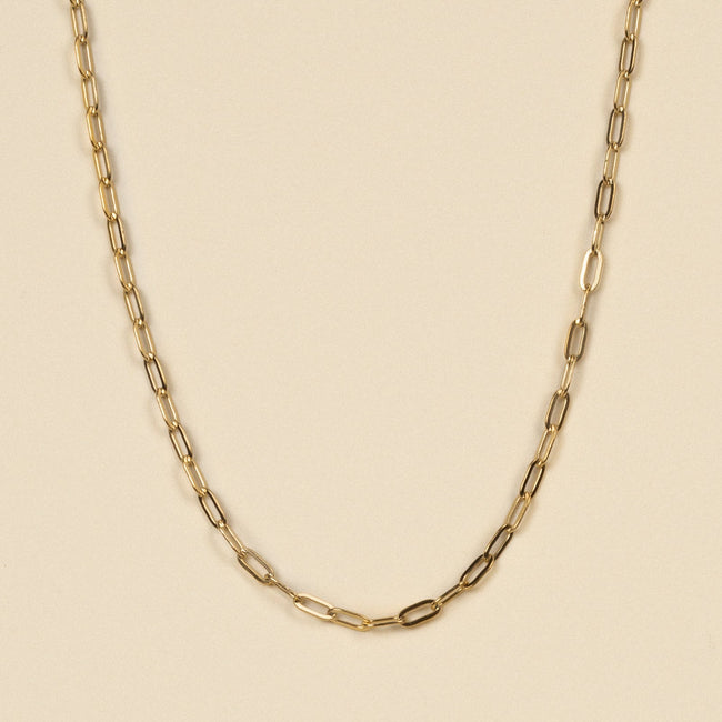 Paperclip Chain [Gold] - FRAGMENT STUDIO