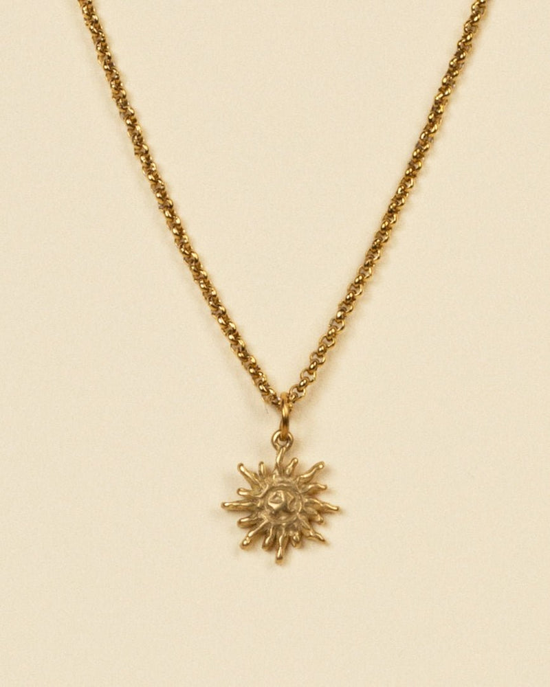 Solar Flare Necklace [Gold] - FRAGMENT STUDIO